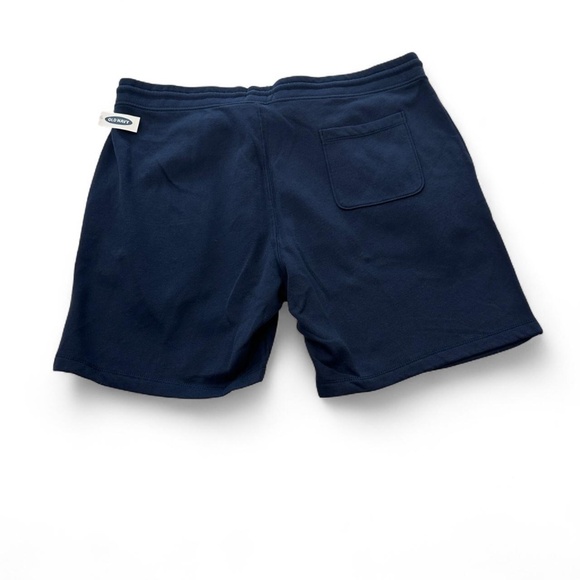 NWT Old Navy Men's Navy Blue Elastic Waist Athletic Gym Sweat Shorts Size XXL - Picture 2 of 5